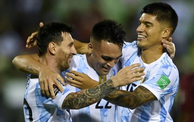 雷速体育-阿根廷队再显美洲冠军实力，碾压委内瑞拉队